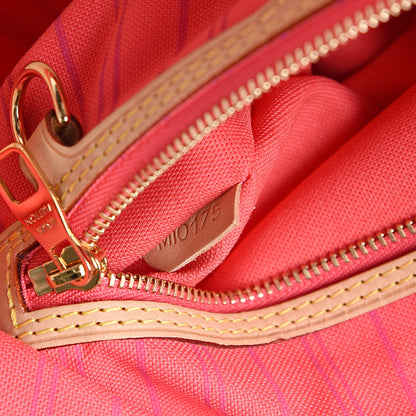 Louis Vuitton Damier Azur Delightful PM Pink 6 of 9