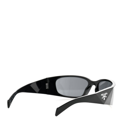 Prada Acetate Symbole Sunglasses SPR A14 Black 4 of 8