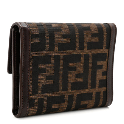 Fendi Zucca Compact Wallet Tobacco 3 of 7