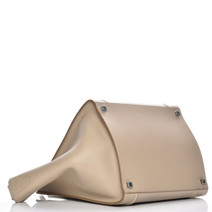 Celine Supple Calfskin Medium Phantom Luggage Beige 4 of 8