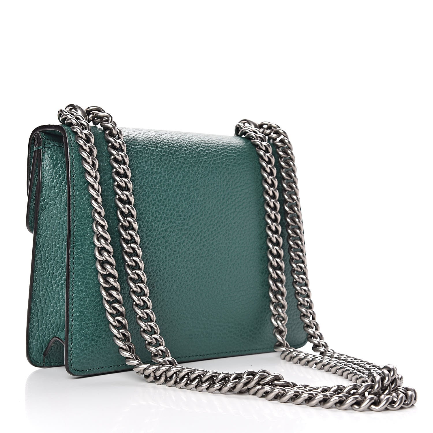 Gucci Calfskin Mini Dionysus Shoulder Bag Emerald 3 of 10