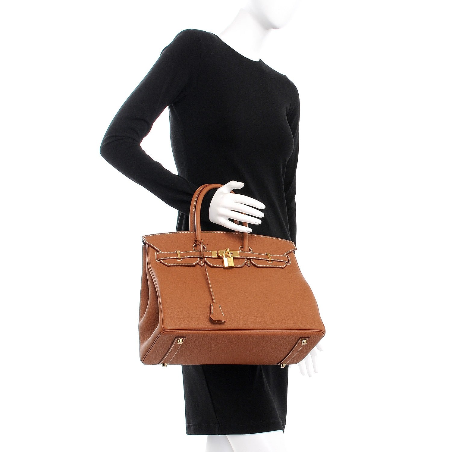Hermes Togo Birkin 35 Gold 2 of 28