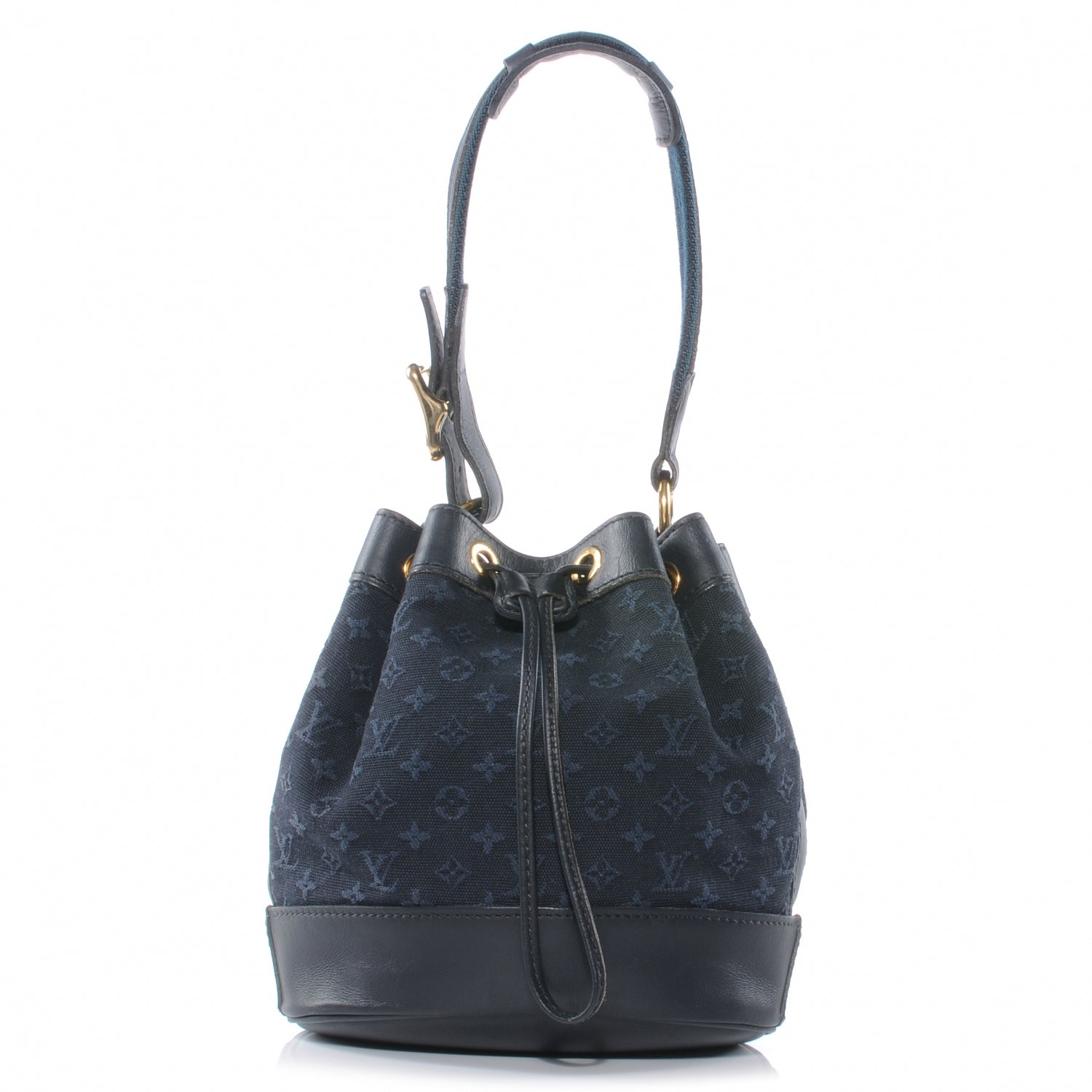 Louis Vuitton Mini Monogram Noelie Blue 1 of 7