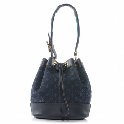 Louis Vuitton Mini Monogram Noelie Blue 1 of 7