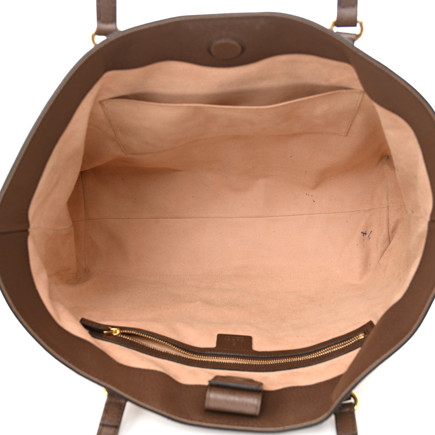 Gucci GG Supreme Monogram Medium Ophidia Shopping Tote Brown 5 of 12