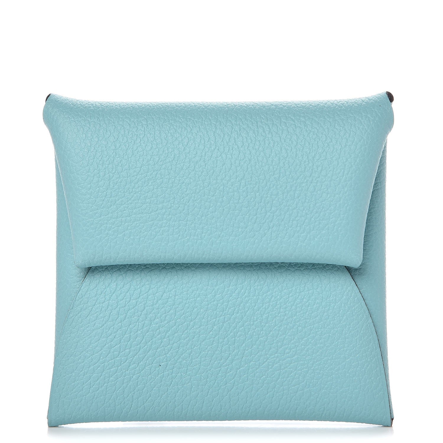 Hermes Evercolor Bastia Coin Purse Bleu Atoll 1 of 8