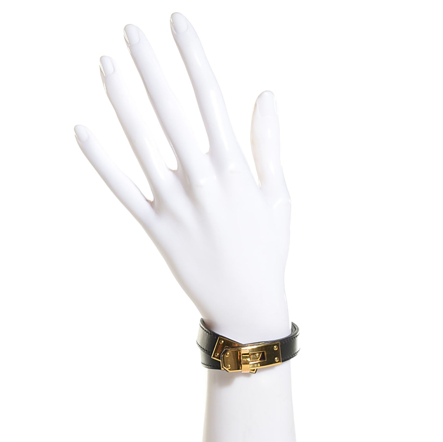 Hermes Box Kelly Double Tour Bracelet Small Black 2 of 10