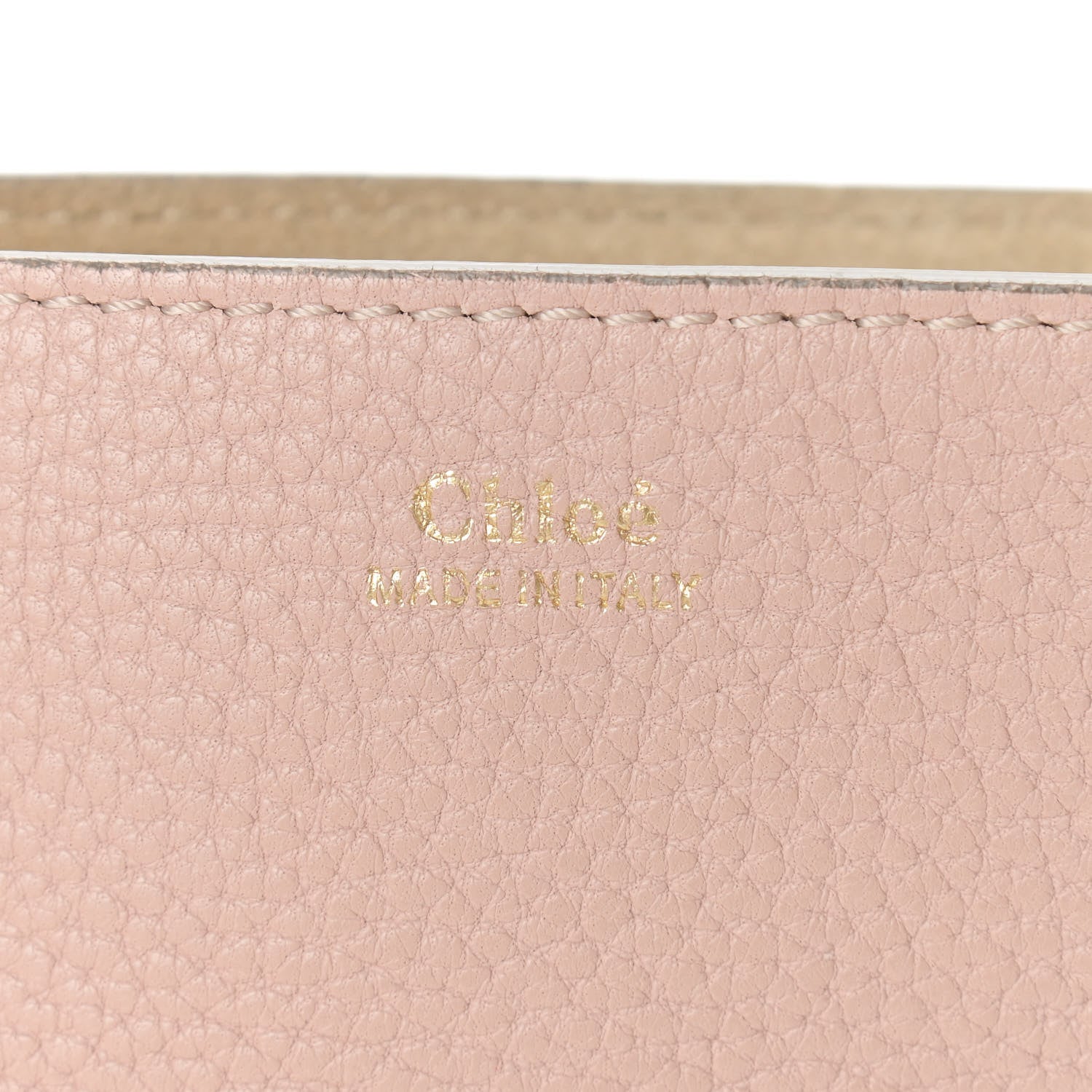 Chloe Grained Lambskin Drew Shoulder Bag Cement Pink 8 of 15