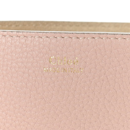 Chloe Grained Lambskin Drew Shoulder Bag Cement Pink 8 of 15