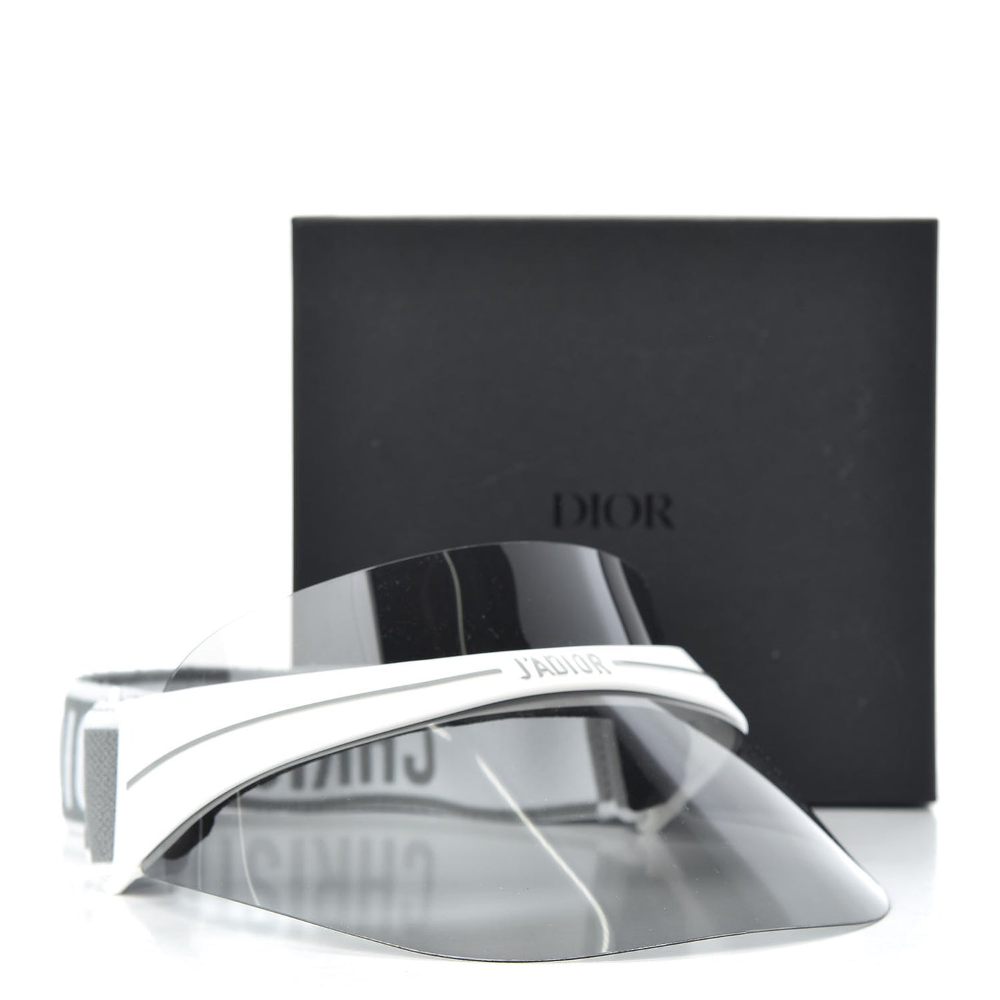 Mirrored DiorClub1 Sun Visor Grey