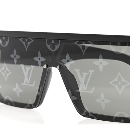 Louis Vuitton Acetate Monogram Waimea Z1583W Sunglasses Black 8 of 8