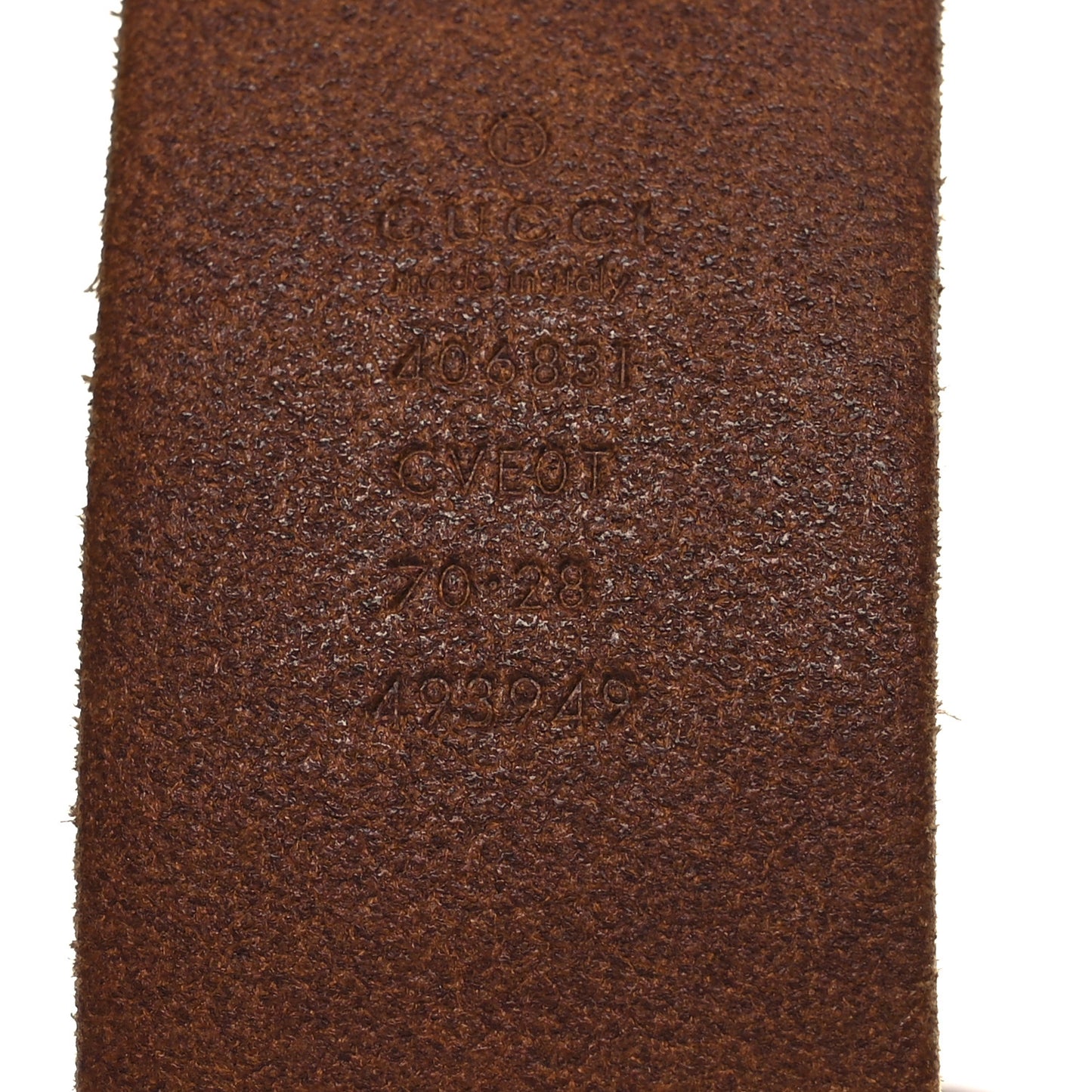 Faded Calfskin Double G 40mm Belt 70 28 Cuir