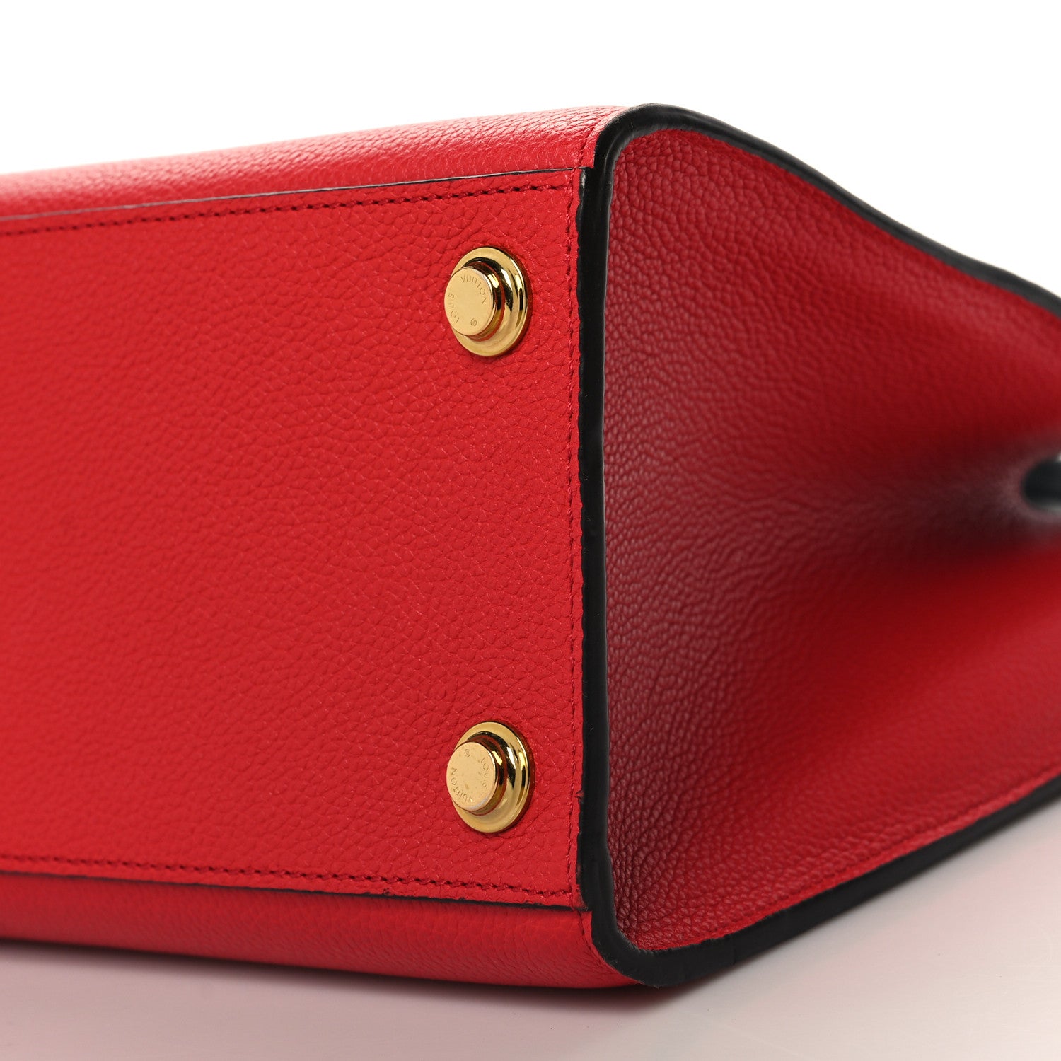 Louis Vuitton Taurillon City Steamer PM Black Rouge 9 of 9