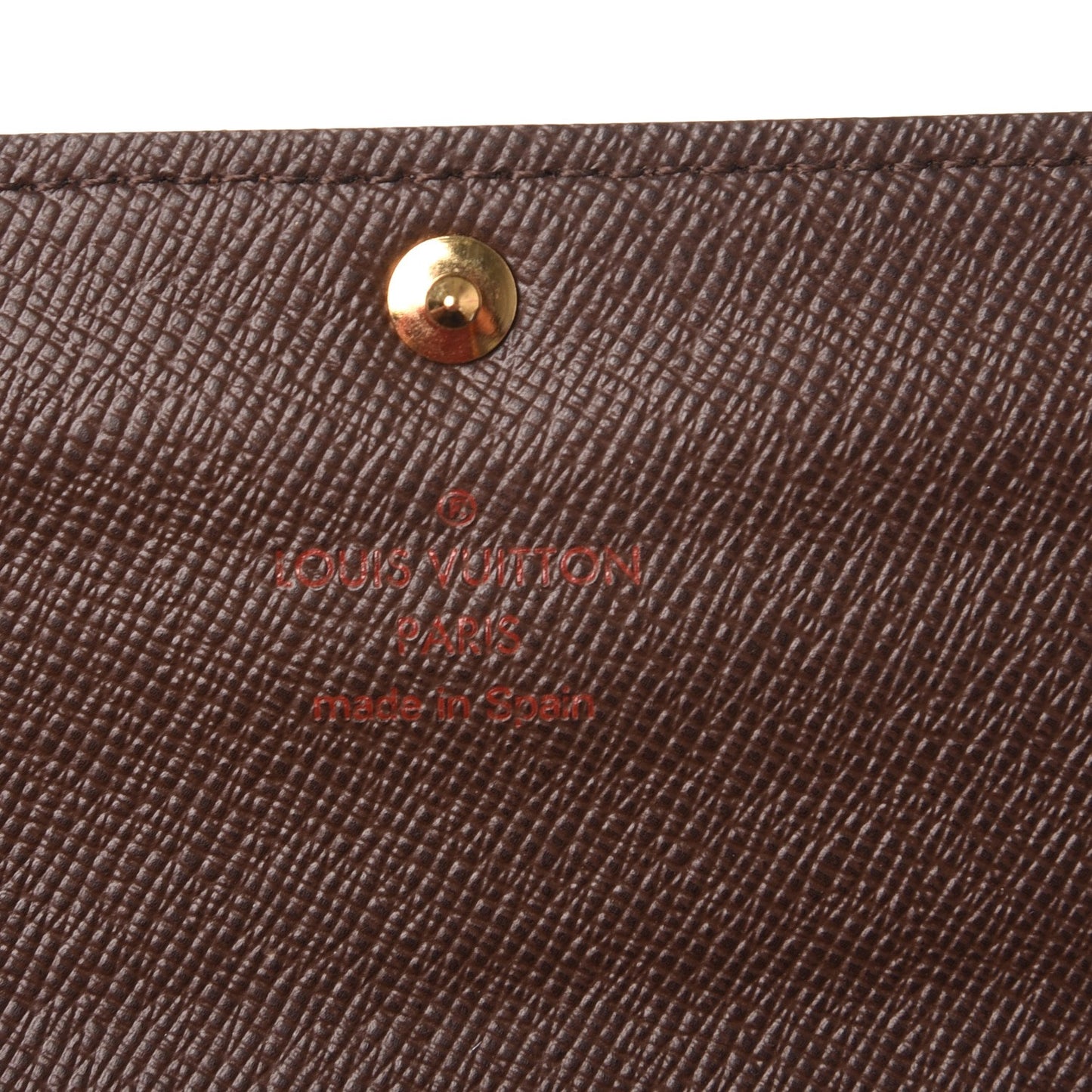 Damier Ebene Sarah Wallet