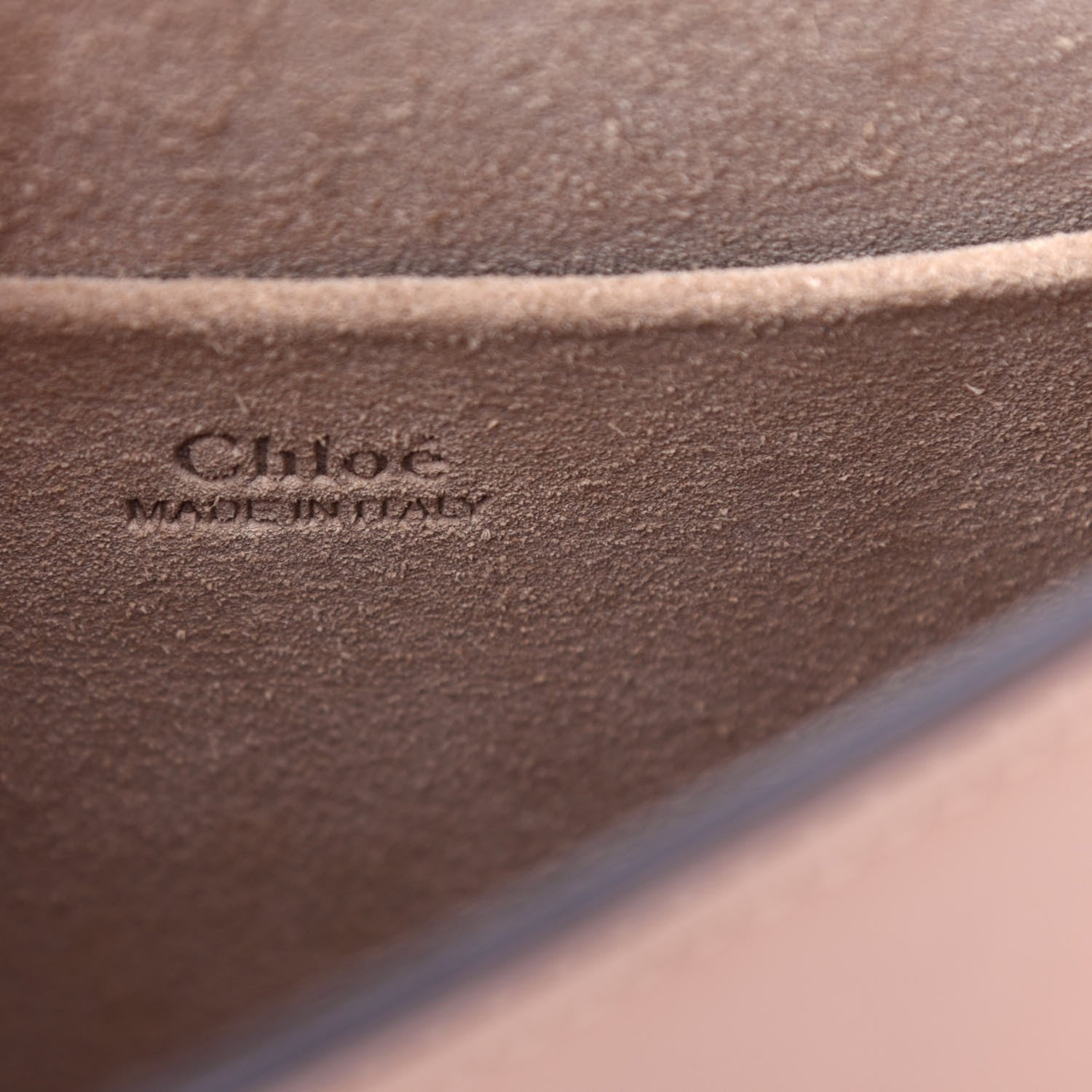 Chloe Calfskin Suede Medium Nile Bracelet Bag Biscotti Beige 6 of 10