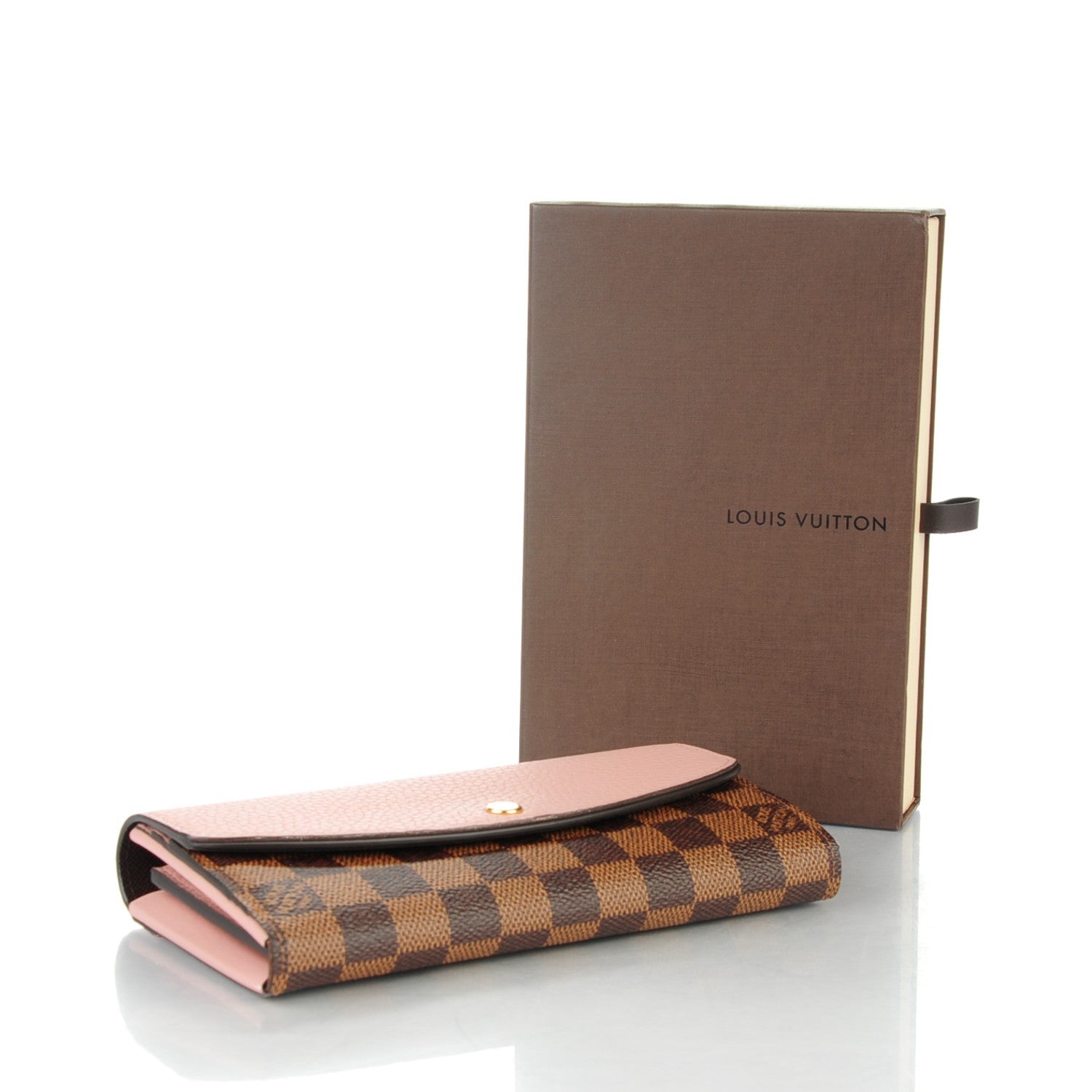 Louis Vuitton Damier Ebene Normandy Wallet Magnolia 4 of 7