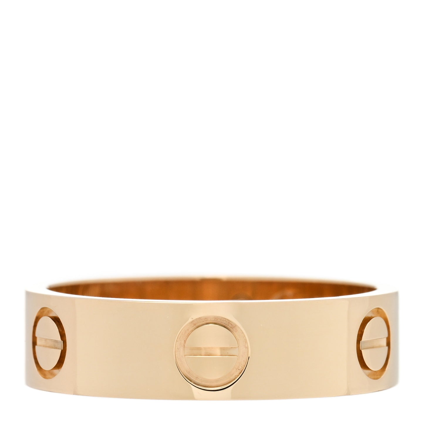 18K Yellow Gold 5.5mm LOVE Ring 58 8.25