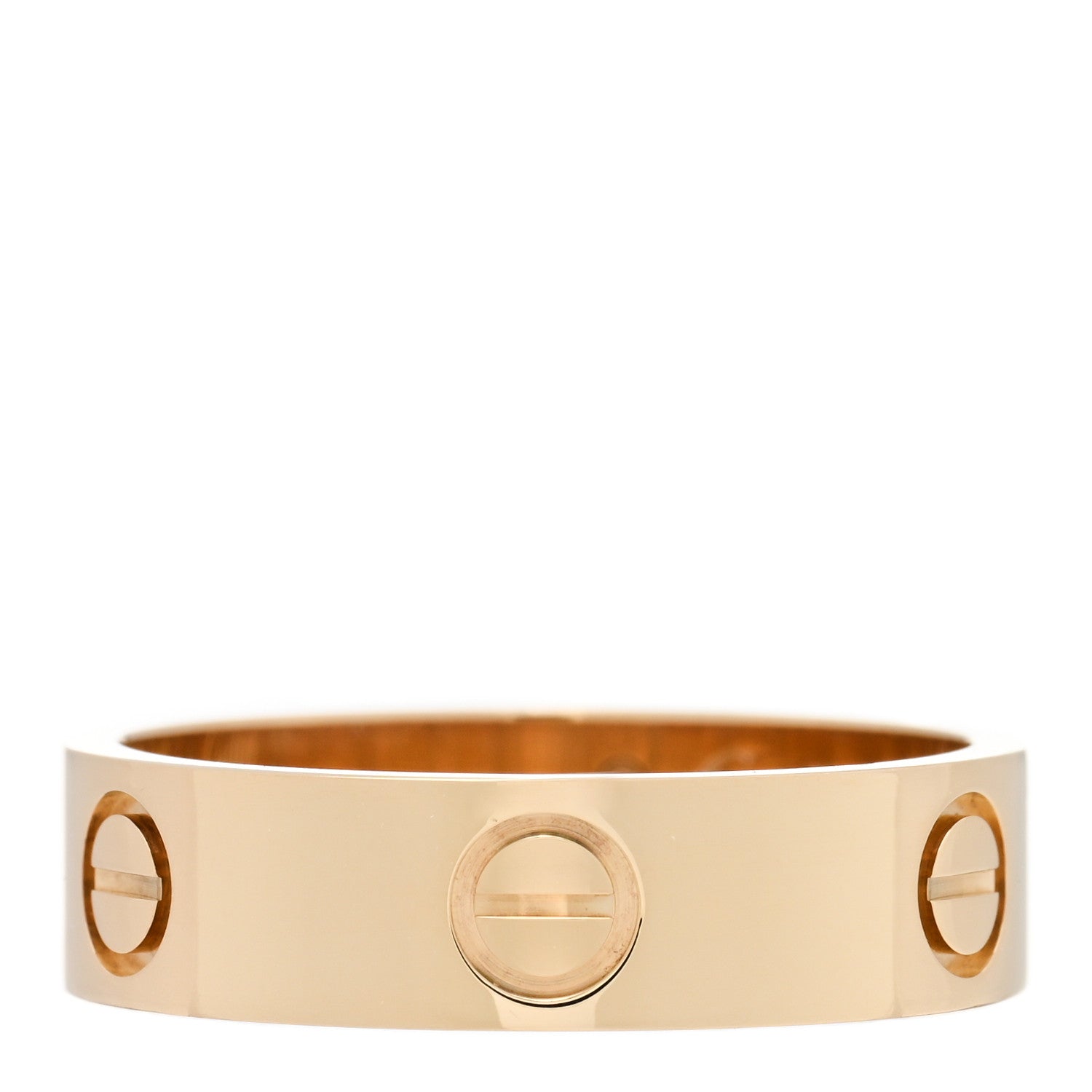 Cartier 18K Yellow Gold 5.5mm LOVE Ring 58 8.25 1 of 5
