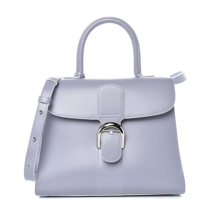 Delvaux Box Calfskin MM Brillant Satchel Lilac 1 of 11