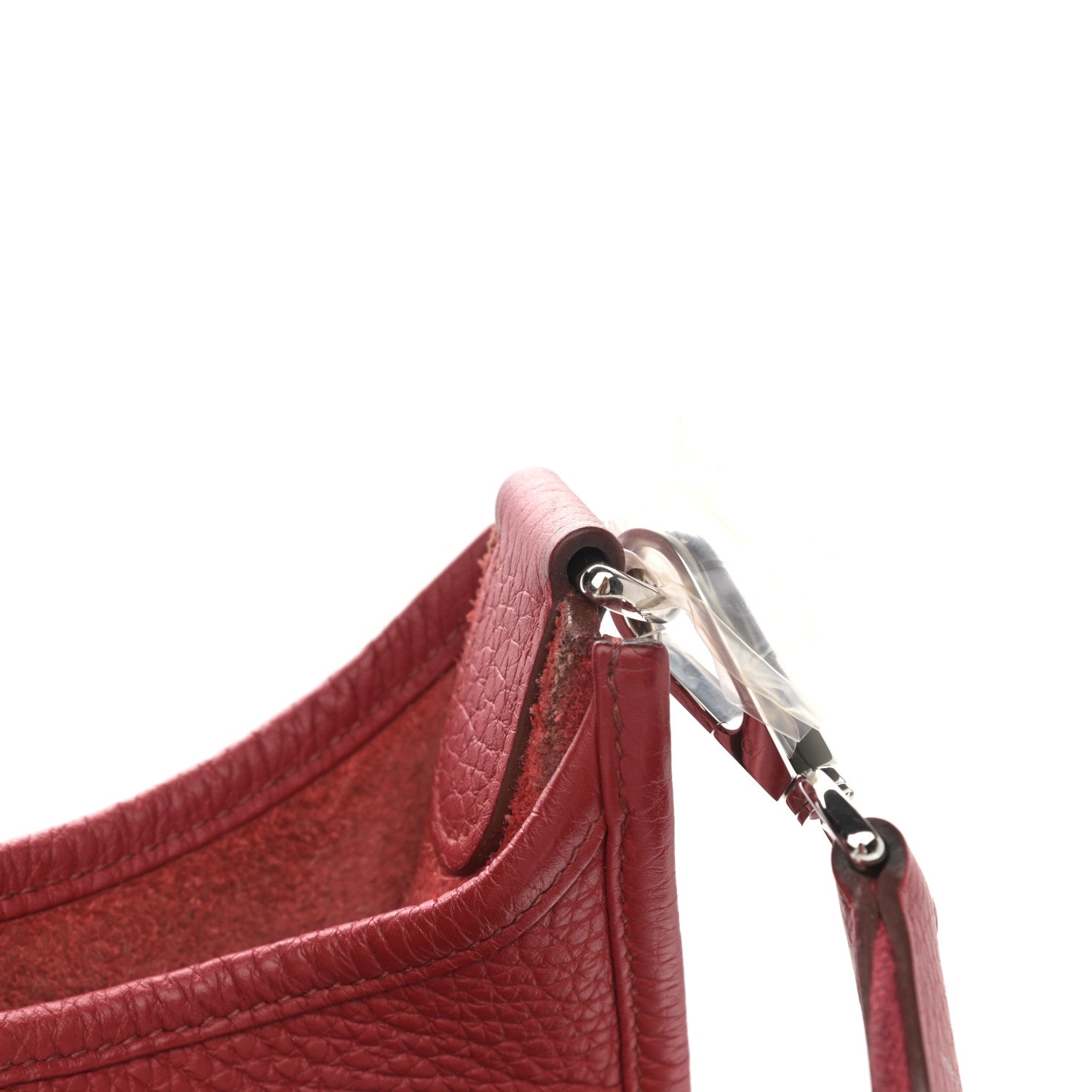 Hermes Taurillon Clemence Evelyne III GM Rubis 13 of 14