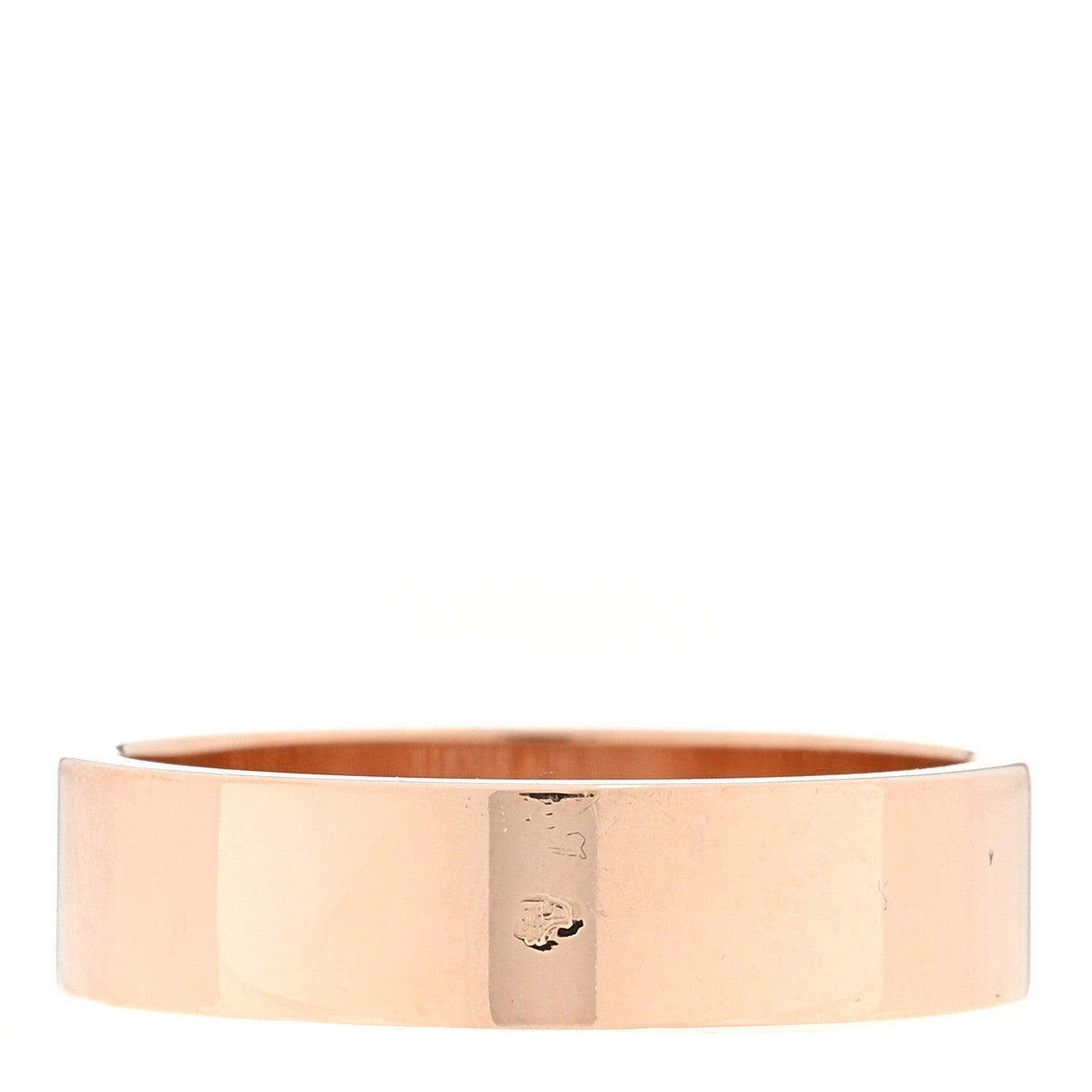 Hermes 18K Rose Gold PM Collier De Chien Ring 54 6.75 3 of 5