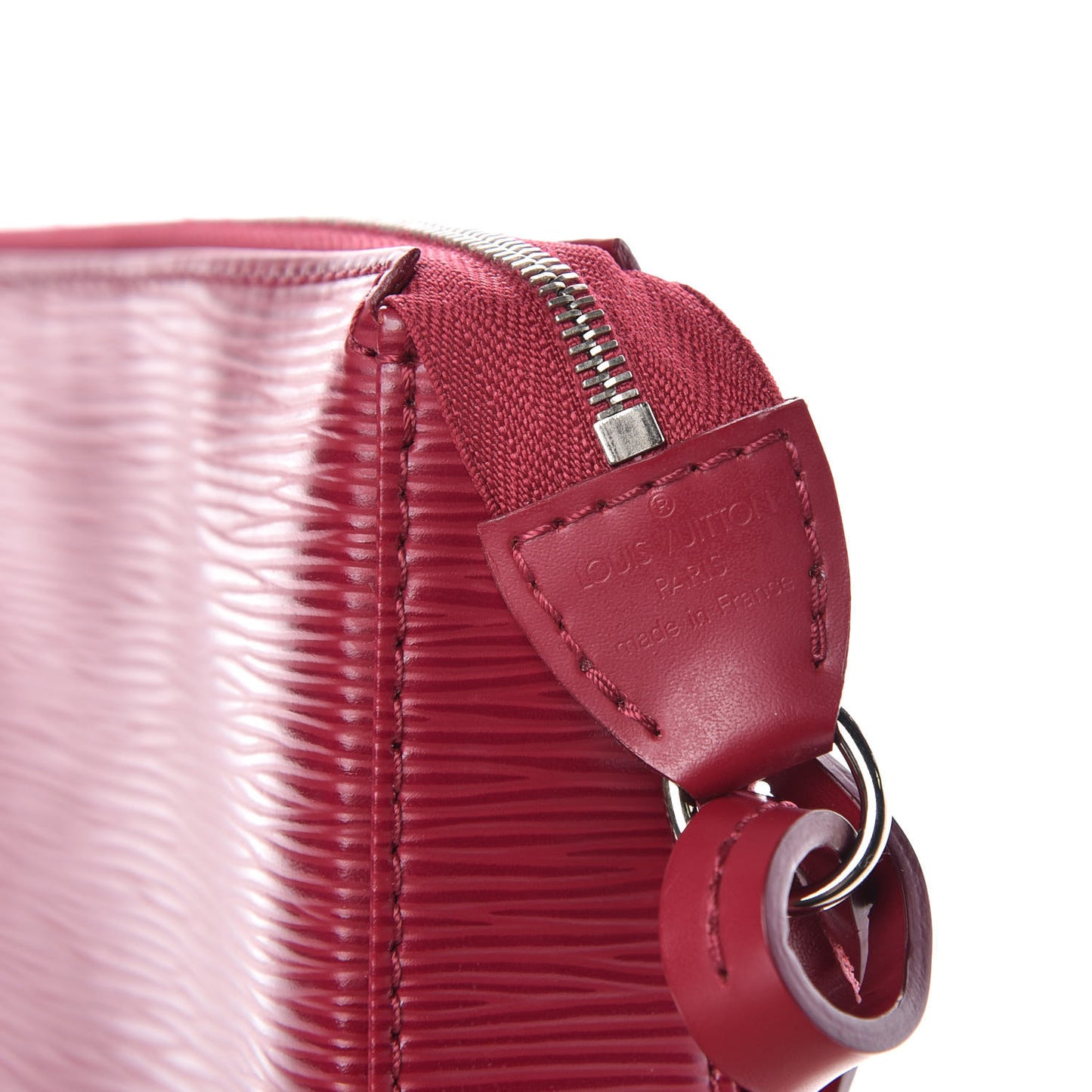 Epi Pochette Accessories NM Fuchsia