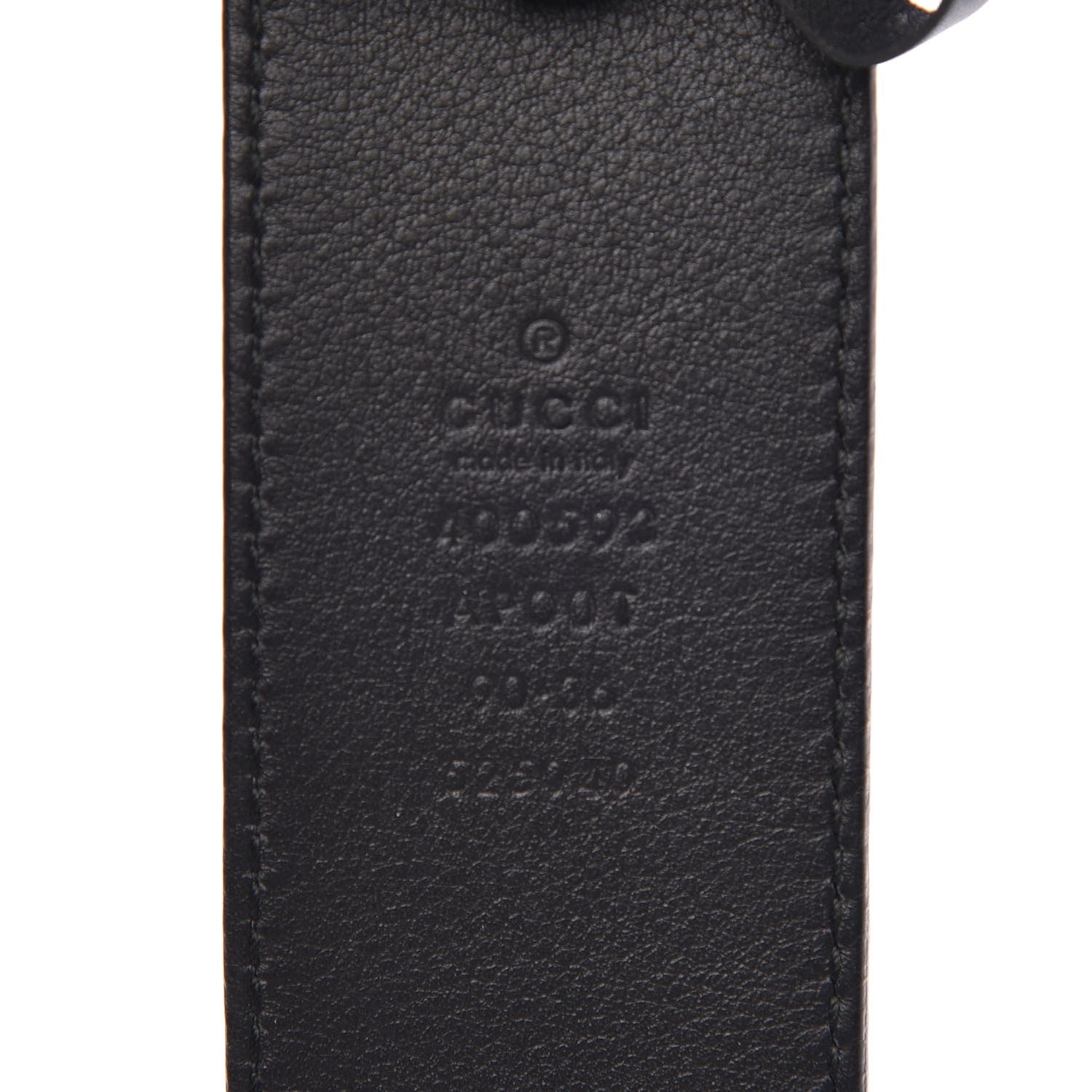 Gucci Calfskin Double G 40mm Belt 90 36 Black 4 of 6