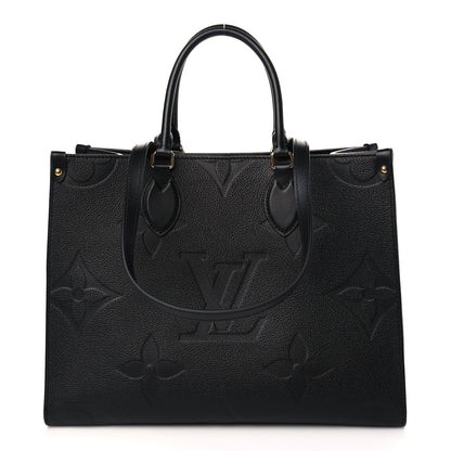 Louis Vuitton Empreinte Monogram Giant Onthego MM Black 1 of 10