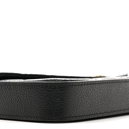 Louis Vuitton Empreinte Pochette Felicie Chain Wallet Black 9 of 16