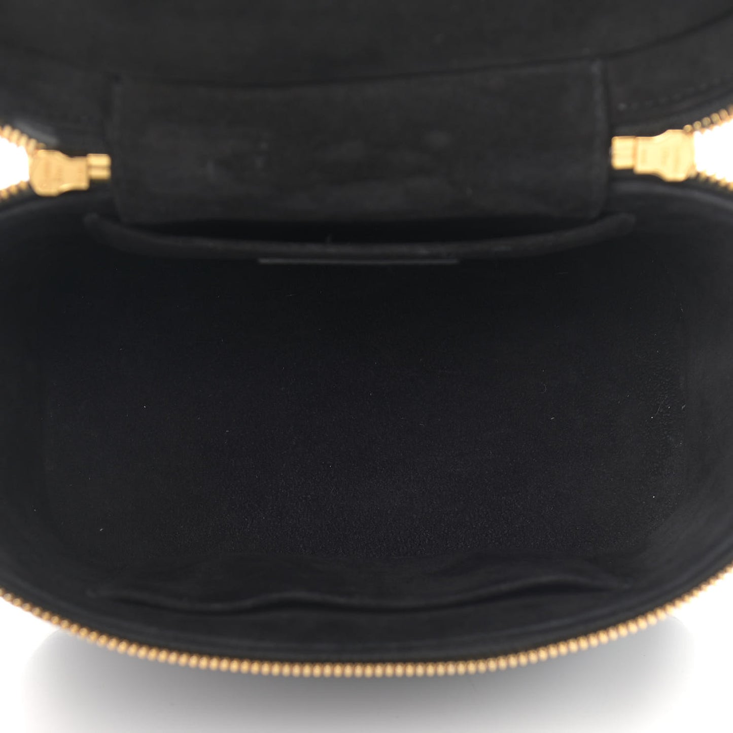 Lambskin Cannage Small Diortravel Vanity Case Black