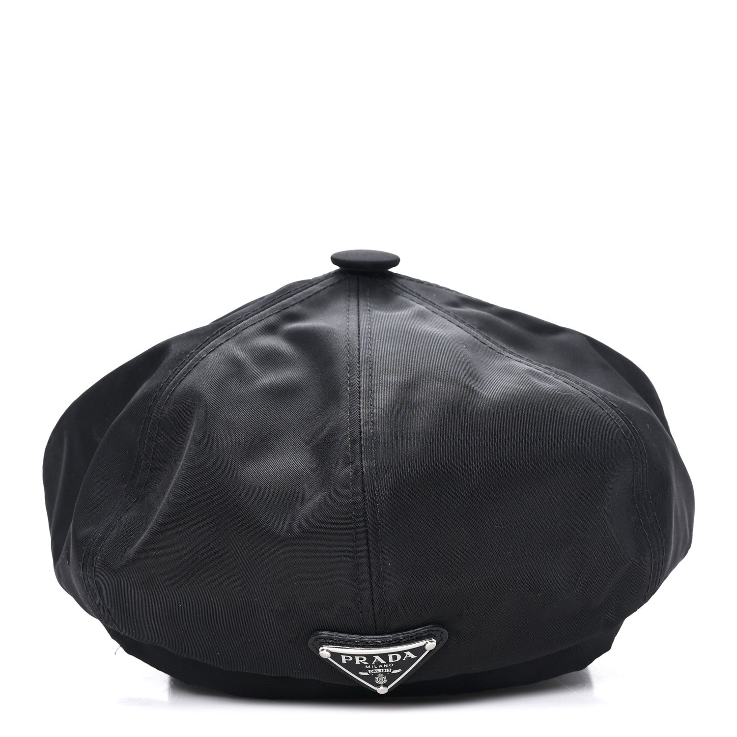Prada Re-Nylon Newsboy Hat S Black 1851619 – FASHIONPHILE