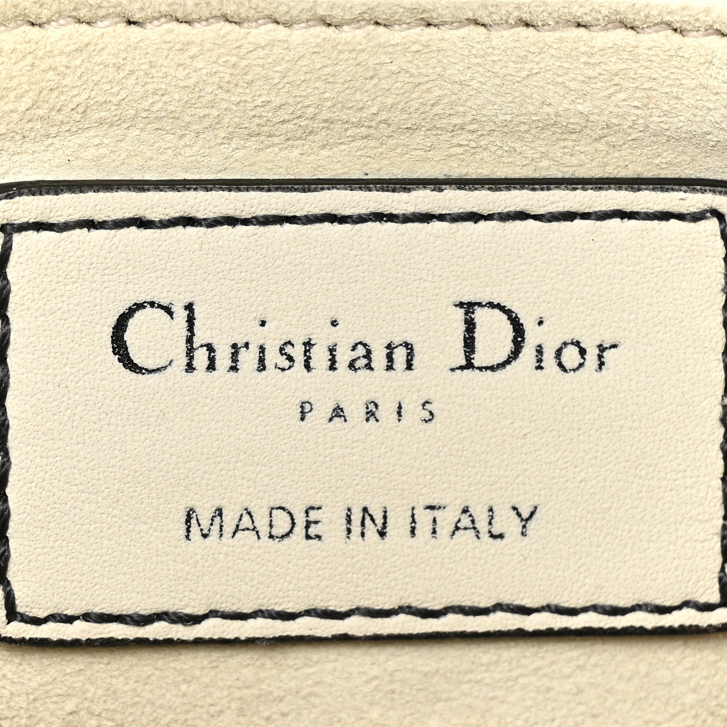 Lambskin Cannage Studded Medium Supple Lady Dior White Black