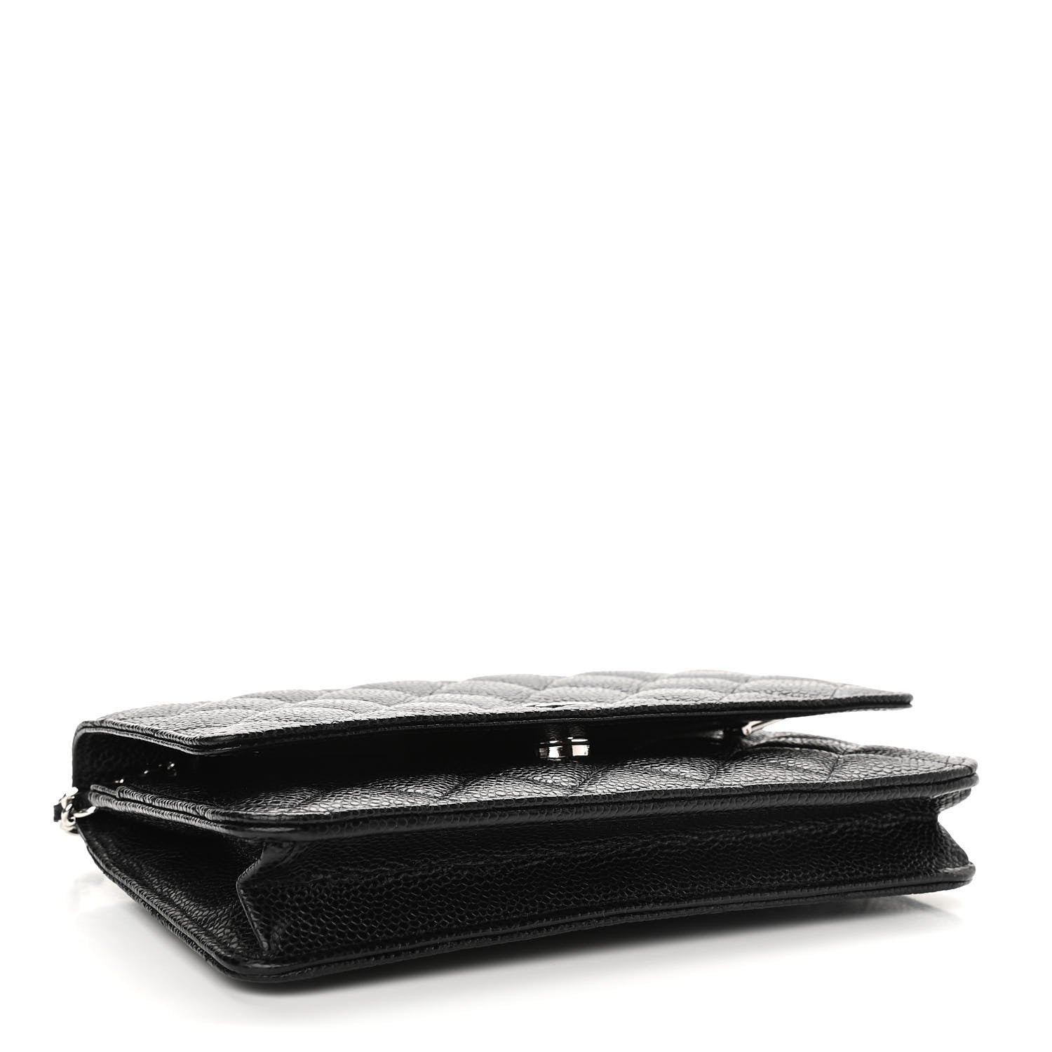 Chanel Caviar Quilted Wallet On Chain WOC Black 4 of 12