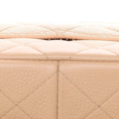 Chanel Caviar Quilted Jumbo Double Flap Beige Clair 18 of 18