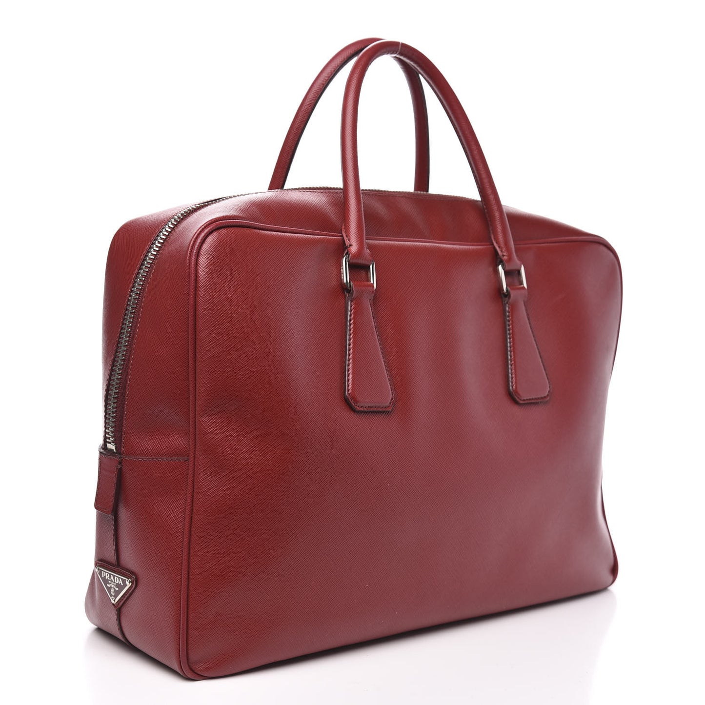 Saffiano Travel Briefcase Rubino
