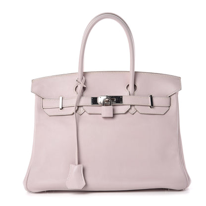 Hermes Swift Birkin 30 Rose Dragee 1 of 43