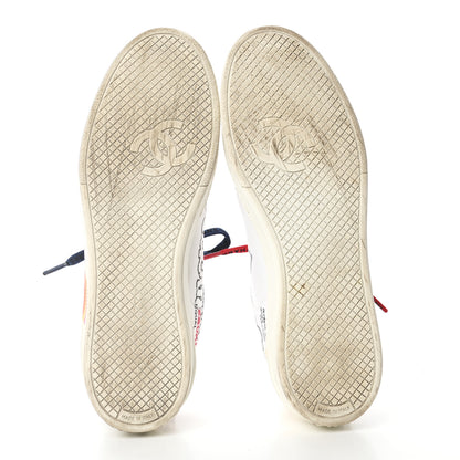 Chanel x Pharrell Williams Calfskin Womens Sneakers 40 White 10 of 16