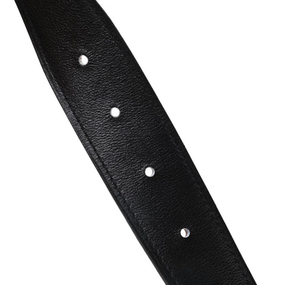 Hermes Box Togo 32mm H Belt 80 Black Gold 4 of 6