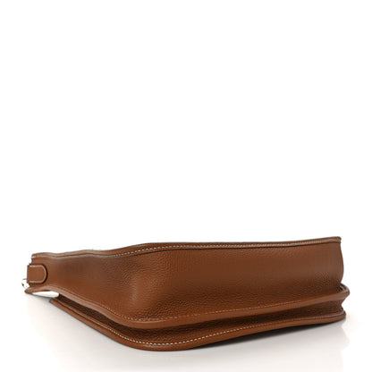 Hermes Taurillon Clemence Evelyne III PM Gold 4 of 8