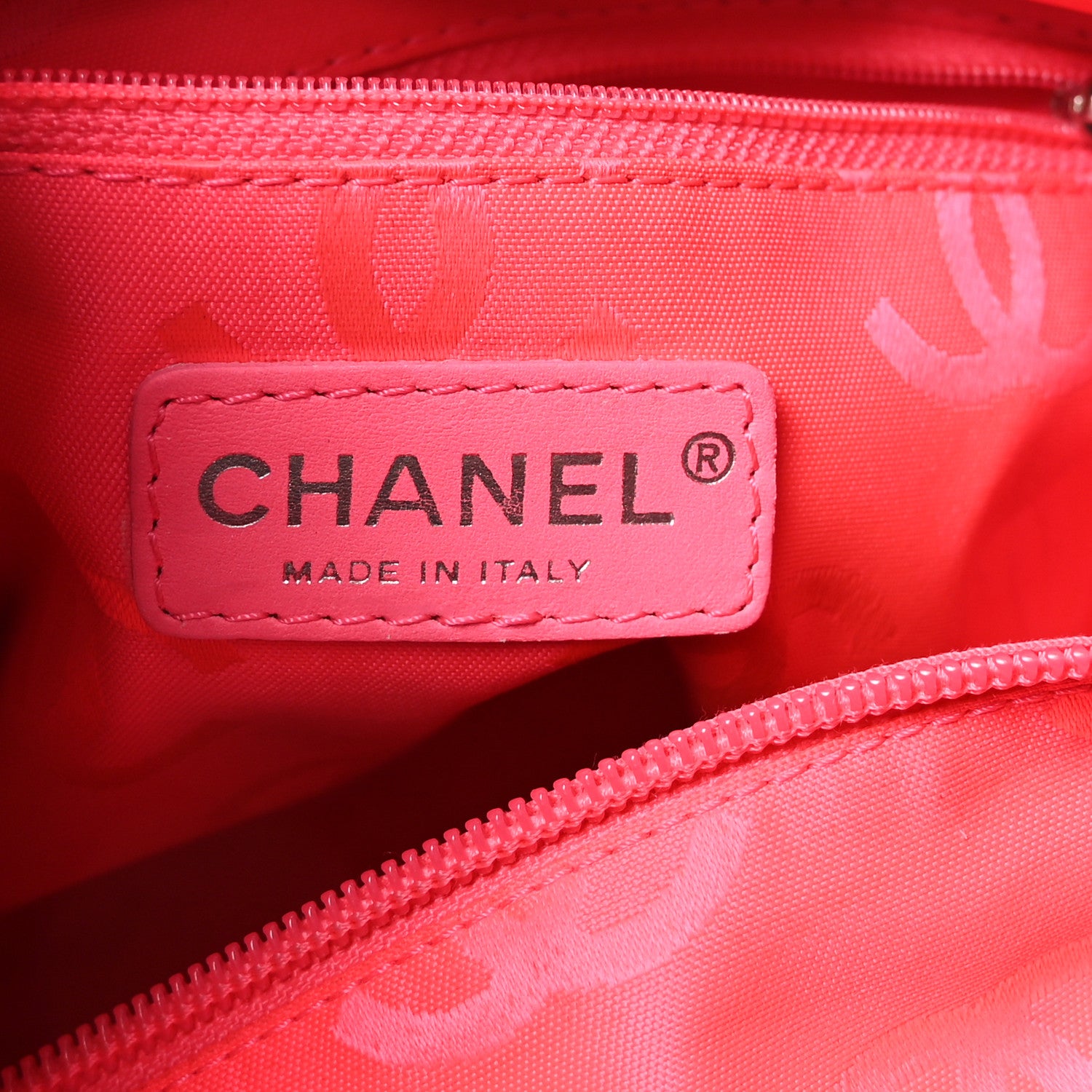 Chanel Calfskin Quilted Medium Cambon Tote Black White 6 of 10