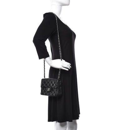 Chanel Caviar Quilted Mini Square Flap Black 2 of 13