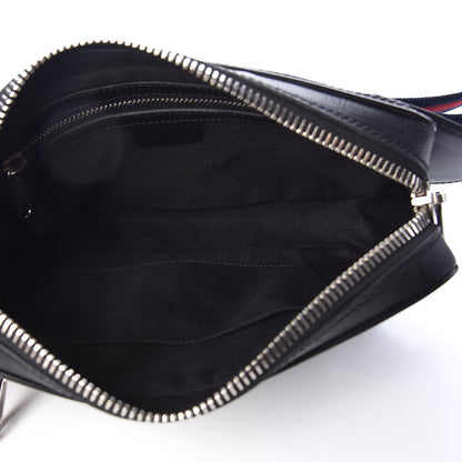 Gucci Soft GG Supreme Monogram Web Belt Bag Black Grey 5 of 9