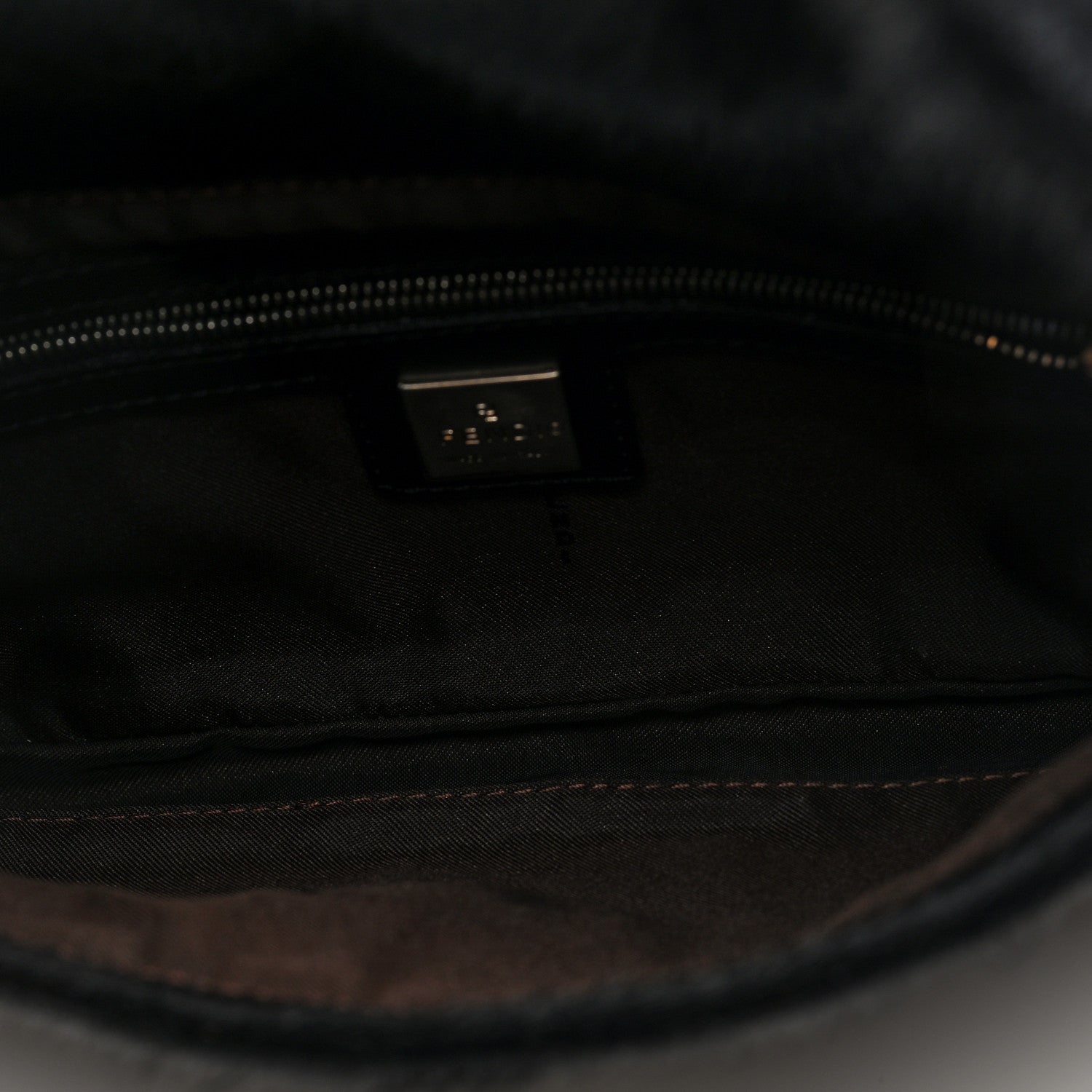Fendi Calf Hair Baguette Black 5 of 9