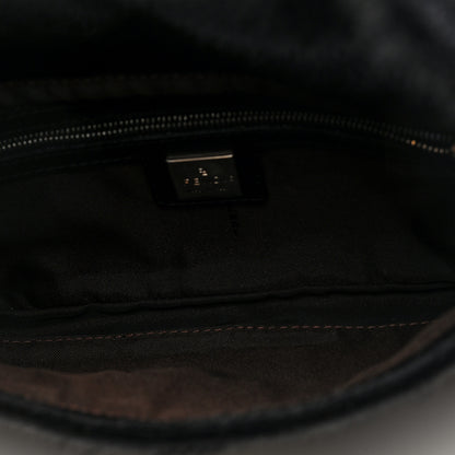 Fendi Calf Hair Baguette Black 5 of 9