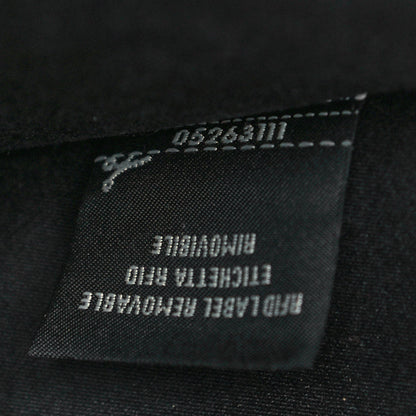 Fendi Glazed Fabric Vitello Century FF 1974 Stamp Patch Mini Peekaboo Defender Cover Mogano Panna Black 9 of 16