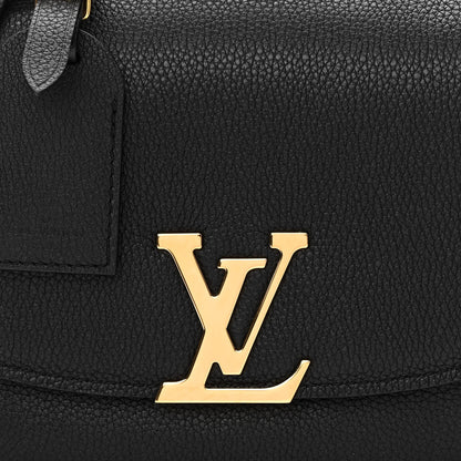 Louis Vuitton Grained Calfskin Vivienne NM Black 7 of 9