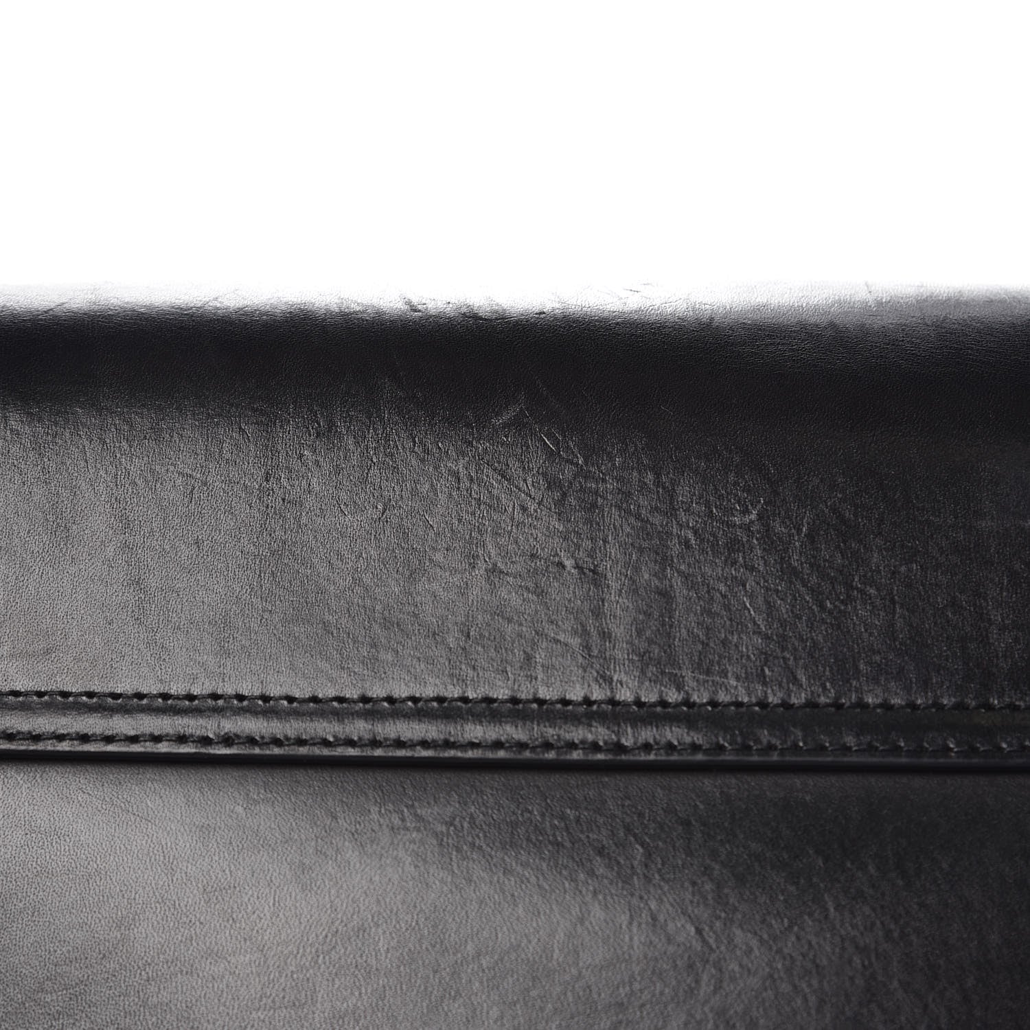 Mansur Gavriel Calfskin Envelope Flap Crossbody Bag Black 11 of 15