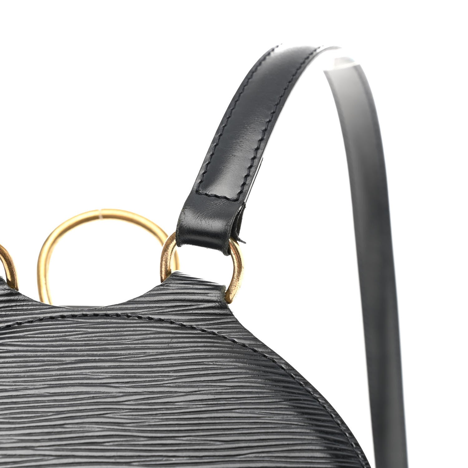 Louis Vuitton Epi Mabillon Backpack Black 14 of 25