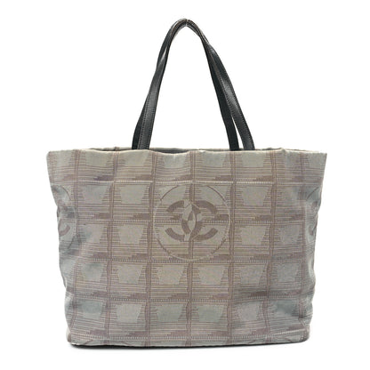 Chanel Nylon Travel Tote Gray 1 of 13