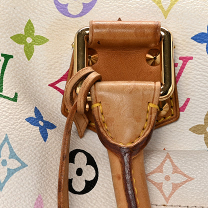 Louis Vuitton Monogram Multicolor Speedy 30 White 15 of 16